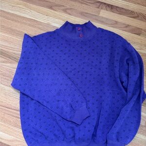 Cozy Purple Grandma Sweatshirt